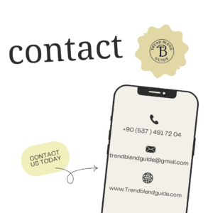 Contact the Trend Blend Guide team via form